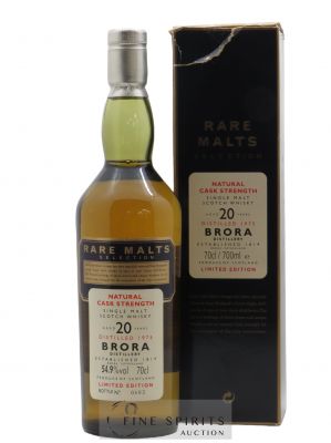 Brora 20 years 1975 Of. Rare Malts Selection Natural Cask Strengh Limited Edition   - Lot de 1 Bouteille