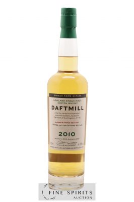 Daftmill 2010 Of. Single Farm Estate Summer Batch Release - bottled 2021 Limited Edition of 6250 bottles 