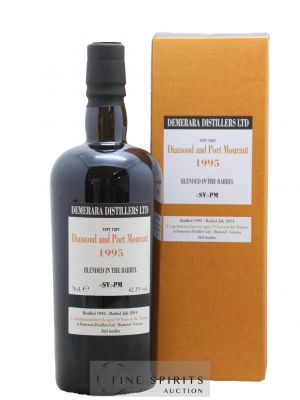 Diamond And Port Mourant 19 years 1995 Velier Barrels SV PM One of 564 - bottled 2014 Special Edition   - Lot de 1 Bouteille