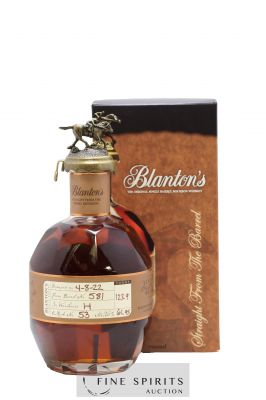 Blanton's Of. Single Barrel n°581 - bottled 2022 ---- - Lot de 1 Bouteille