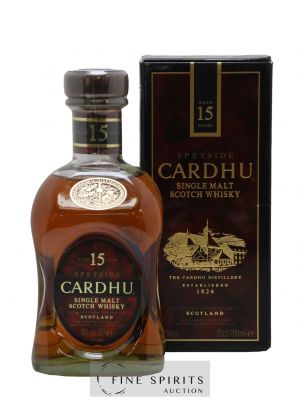 Cardhu 15 years Of. 