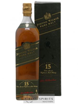 Johnnie Walker 15 years Of. Green Label (1L.) ---- - Lot de 1 Bottle