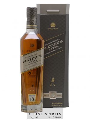 Johnnie Walker 18 years Of. Platinum Label ---- - Lot de 1 Bottle