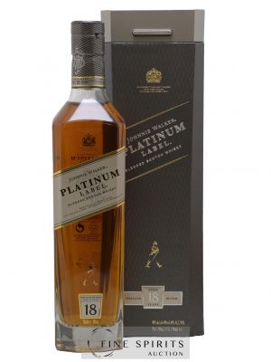Johnnie Walker 18 years Of. Platinum Label ---- - Lot de 1 Bottle