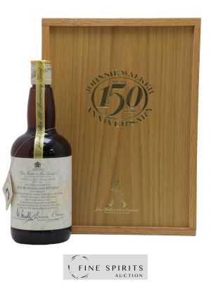 Johnnie Walker Of. 150 years Anniversary (set with Crystal decanter) (75cl.) ---- - Lot de 1 Bottle
