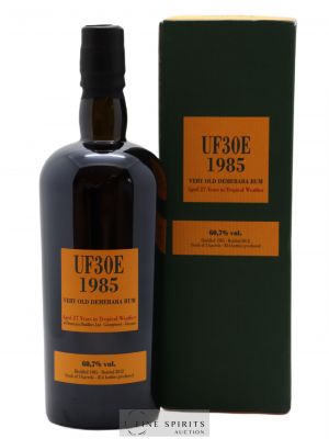 UF30E 27 years 1985 Velier Stock of 3 barrels Casks n°10548-552-553 - bottled 2012 Limited Edition 814 Bottles   - Lot de 1 Bouteille