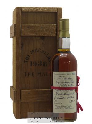 Macallan (The) 1938 Of. Single Highland Malt Scotch Whisky Atkinson Baldwin & Co Macallan Glenlivet Ltd.   - Lot de 1 Bouteille
