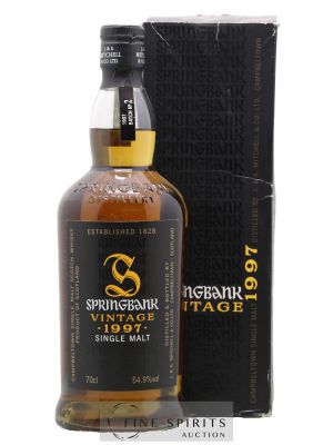 Springbank 1997 Of. Vintage Batch n°2 - bottled 2008   - Lot de 1 Bouteille