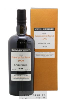 Diamond And Port Mourant 15 years 1999 Velier Very Rare Barrels W PM - One of 1148 - bottled 2014 ---- - Lot de 1 Bouteille