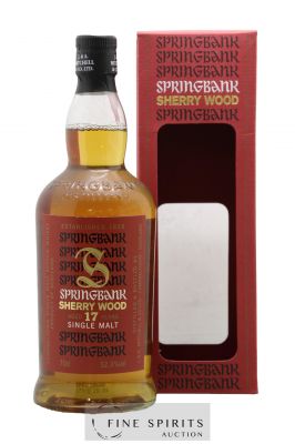 Springbank 17 years 1997 Of. One of 9120 bottles - Bottled 2015 Sherry Wood 