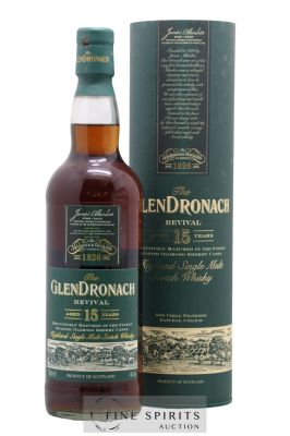 Glendronach 15 years Of. Revival Spanish Oloroso Sherry Casks ---- - Lot de 1 Bouteille