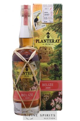 Planteray 15 years 2008 Of. Belize One-Time Limited Edition ---- - Lot de 1 Bouteille