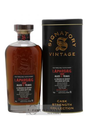 Laphroaig 15 years 1998 Signatory Vintage Refill Sherry Butt n°700356 - One of 554 - bottled 2014 LMDW Cask Strength Collection ---- - Lot de 1 Bouteille