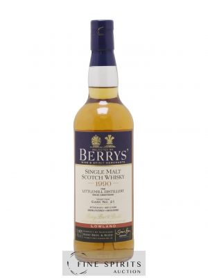 Littlemill 22 years 1990 Berry Bros & Rudd Cask n°21 - bottled 2013 Unchillfiltered ---- - Lot de 1 Bouteille