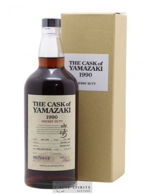 The Cask of Yamazaki 1990 Of. Sherry Butt Cask n°ON70646 - One of 506 - bottled 2008 Suntory   - Lot de 1 Bouteille