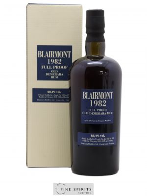 Blairmont 29 years 1982 Of. Barrel B Cask n°10542 - bottled 2011 Full Proof   - Lot de 1 Bouteille