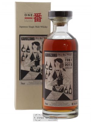Karuizawa 1981 Number One Drinks Cask n°162 - bottled 2012 LMDW Cocktail Series   - Lot de 1 Bouteille