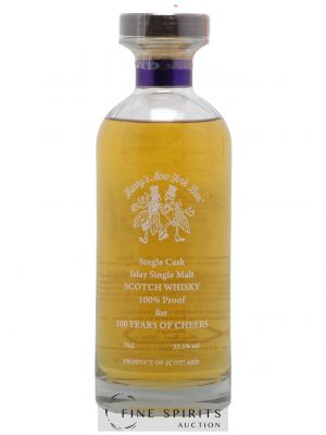 Laphroaig 16 years 1995 Signatory Vintage 100 Years of Cheers Cask n°49 - One of 229 Harry's New York Bar The Decanter Collection   - Lot de 1 Bouteille