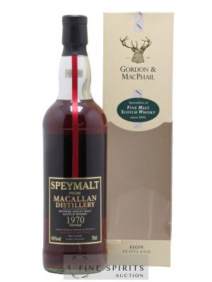 Speymalt From Macallan 1970 Gordon & MacPhail 1st Fill Sherry Butt - Cask n°8326 - bottled 2009 LMDW   - Lot de 1 Bouteille