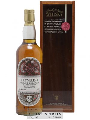 Clynelish 36 years 1972 Gordon & MacPhail The Dram Taker's Refill Sherry Hogshead Cask n°14301 - Bottled 2009 LMDW   - Lot de 1 Bouteille