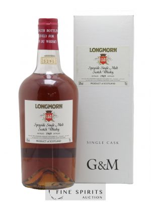 Longmorn 1969 Gordon & MacPhail Cask n°5295 - bottled 2008 LMDW   - Lot de 1 Bouteille