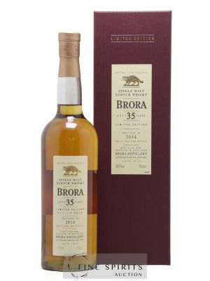 Brora 35 years Of. 2964 bottles - bottled in 2014 Limited Edition   - Lot de 1 Bouteille