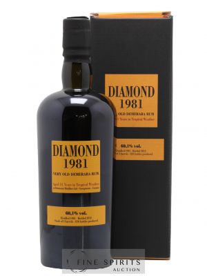 Diamond 31 years 1981 Velier Barrels S W Casks n°10537-36-39 - 810 bottles - bottled in 2012   - Lot de 1 Bouteille
