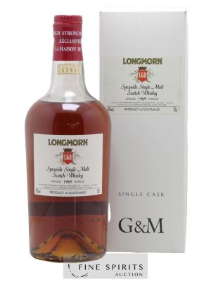 Longmorn 1969 Gordon & MacPhail Cask n°5295 - bottled 2008 LMDW   - Lot de 1 Bouteille