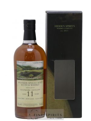 Aultmore 11 years 2006 Hidden Spirits Cask n°AU618 - bottled 2018 ---- - Lot de 1 Bouteille