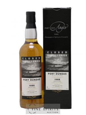 Port Dundas 25 years 1988 Part des Anges Limited Edition of 296 - bottled 2014 Closed Distilleries 