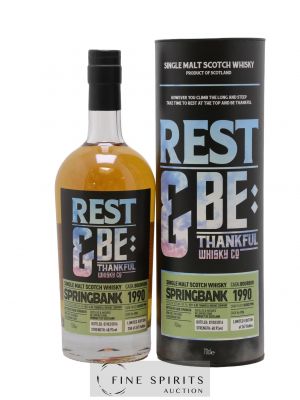 Springbank 1990 Rest & Be Thankful Bourbon Cask n°096 - One of 267 - bottled 2016 