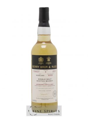 Ardmore 8 years 2008 Berry Bros & Rudd Cask n°708607 - bottled 2017 ---- - Lot de 1 Bottle
