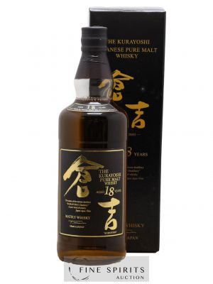 The Kurayoshi 18 years Of. Pure Malt Matsui Whisky ---- - Lot de 1 Bouteille