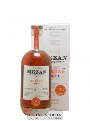 Mezan 10 years 2008 Of. The Untouched Rum One of 5500 - bottled 2018 ---- - Lot de 1 Bouteille