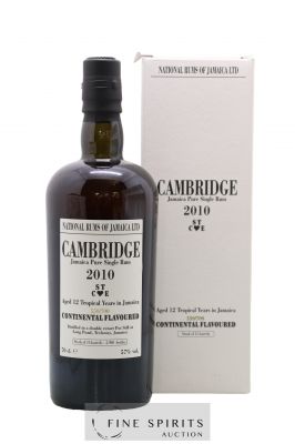 Cambridge 12 years 2010 Of. Mark ST C E - One of 4900 - bottled 2022 LM&V National Rums of Jamaica ---- - Lot de 1 Bouteille