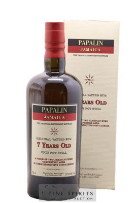 Papalin 7 years Of. Only Pot Still - bottled 2021 ---- - Lot de 1 Bouteille