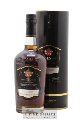 Havana Club 15 years Of. Gran Reserva Seria Limitada ---- - Lot de 1 Bouteille