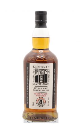 Kilkerran 8 years Of. Sherry Cask Matured Cask Strength (57,4°) ---- - Lot de 1 Bouteille