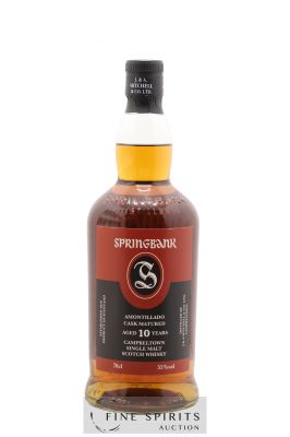 Springbank 10 years 2014 Of. Amontillado Cask matured - One of 9900 - bottled 2024 ---- - Lot de 1 Bouteille