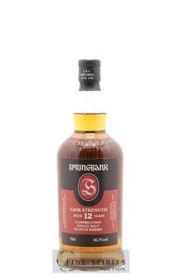 Springbank 12 years Of. Cask Strength (56.2°) ---- - Lot de 1 Bouteille