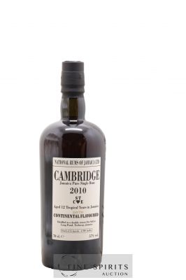 Cambridge 12 years 2010 Of. Mark ST C E - One of 4900 - bottled 2022 LM&V National Rums of Jamaica 