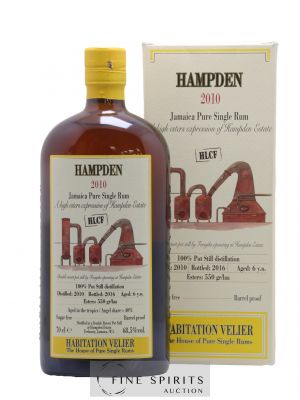Hampden 6 years 2010 Velier HLCF Pot Still Distillation - bottled 2016 Habitation Velier ---- - Lot de 1 Bouteille
