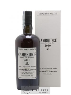 Cambridge 12 years 2010 Of. Mark ST C E - One of 4900 - bottled 2022 LM&V National Rums of Jamaica ---- - Lot de 1 Bouteille