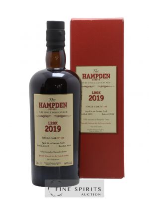 Hampden 2019 Of. LROK Cask n°100 - One of 532 - bottled 2024 French Market ---- - Lot de 1 Bouteille