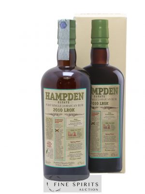 Hampden 11 years 2010 Velier LROK LMDW   - Lot de 1 Bouteille
