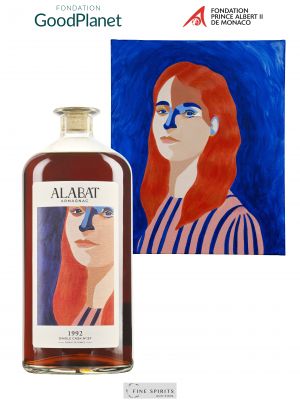 Alabat 1992 Single Cask n°37 Jéroboam (1x3L. and 1 original Painting)   - Lot de 1 Coffret