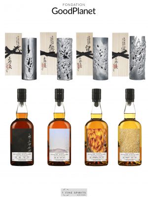 Chichibu Of. Chichibu Collection Hongo-Sani x LMDW (4 bottles and 4 original sculptures) ---- - Lot de 4 Bottles