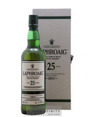 Laphroaig 25 years Of. 2021 Edition Cask Strength   - Lot de 1 Bouteille
