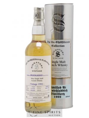 Bruichladdich 23 years 1992 Signatory Vintage Cask n°3081-3097 - bottled 2016 The Un-Chillfiltered Collection ---- - Lot de 1 Bouteille