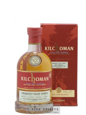 Kilchoman 2013 Of. Single Cask Release Tequila Cask 483-2013 - bottled 2021 Uniquely Islay ---- - Lot de 1 Bouteille